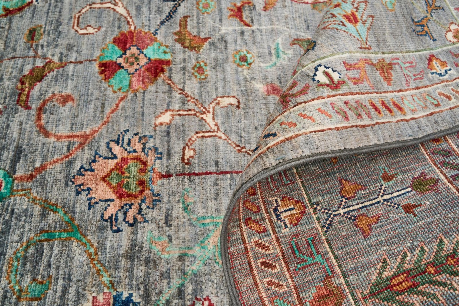 El Dokuma Sultani Gri Yün ÖÇOS1038