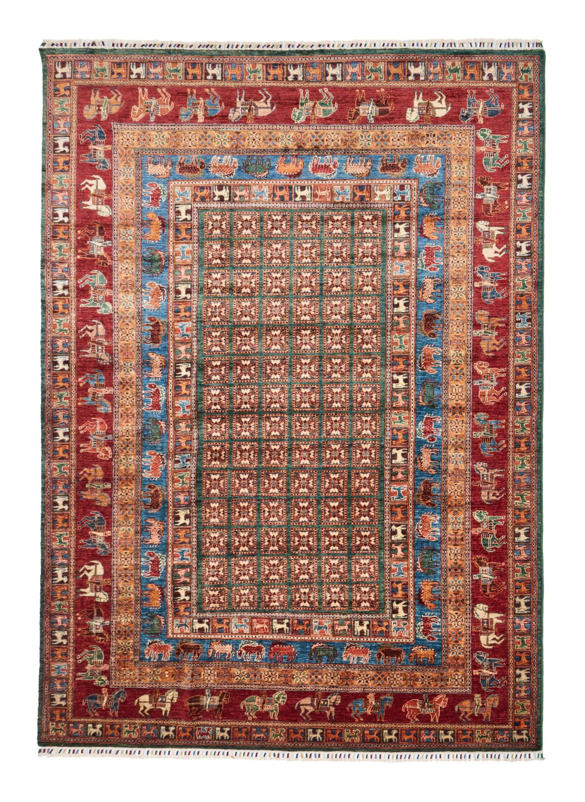 El Dokuma Sultani Çok Renkli Yün ÖÇOS1046