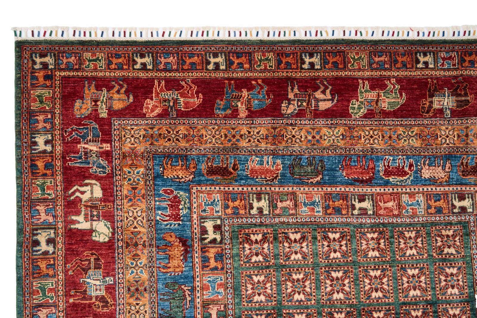 El Dokuma Sultani Çok Renkli Yün ÖÇOS1046