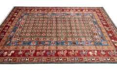 El Dokuma Sultani Çok Renkli Yün ÖÇOS1046