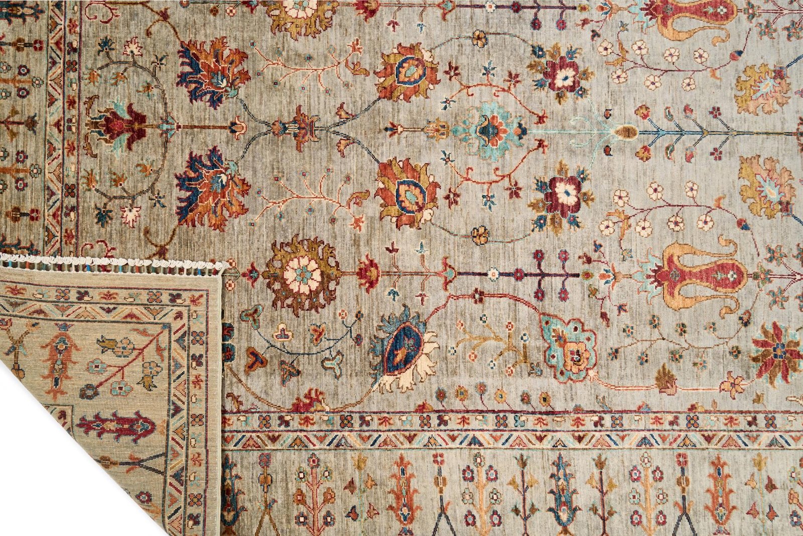 El Dokuma Sultani Gri Yün ÖÇTS1048