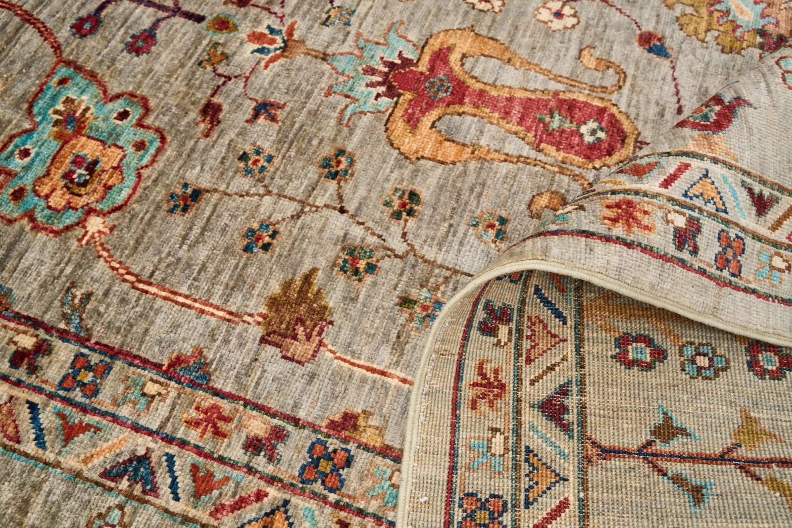 El Dokuma Sultani Gri Yün ÖÇTS1048