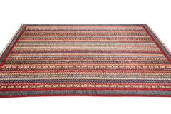 El Dokuma Şal Çok Renkli Yün ÖÇPS1056