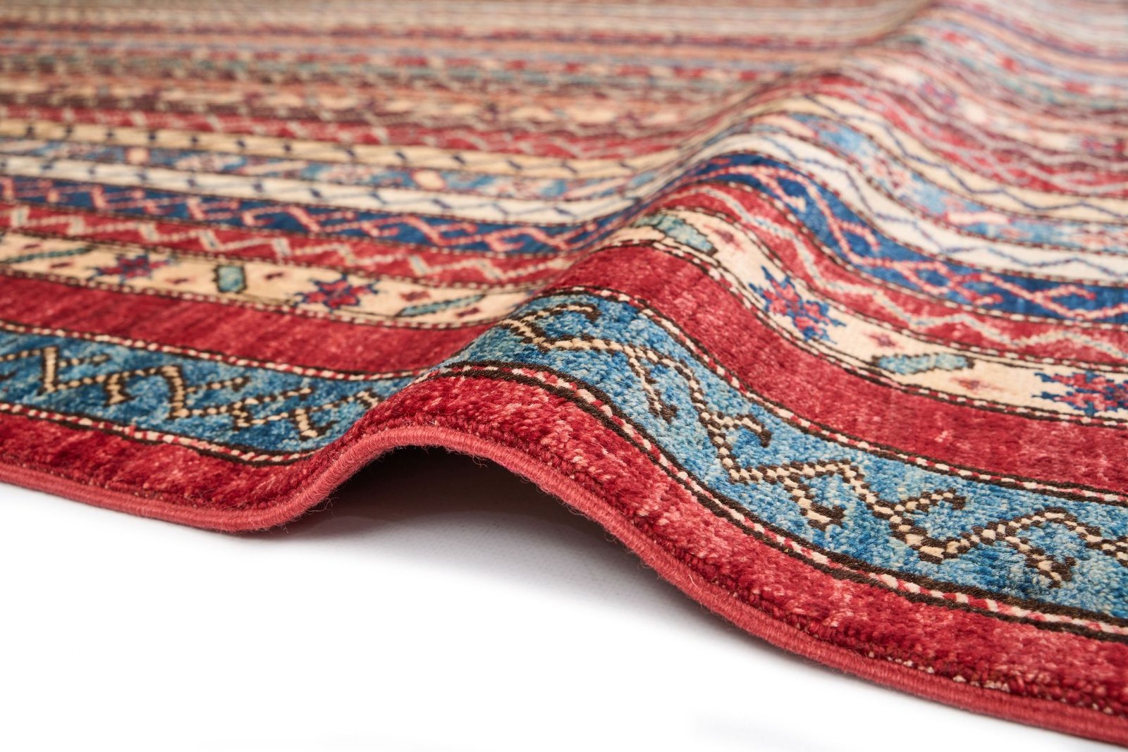 El Dokuma Şal Çok Renkli Yün ÖÇPS1056