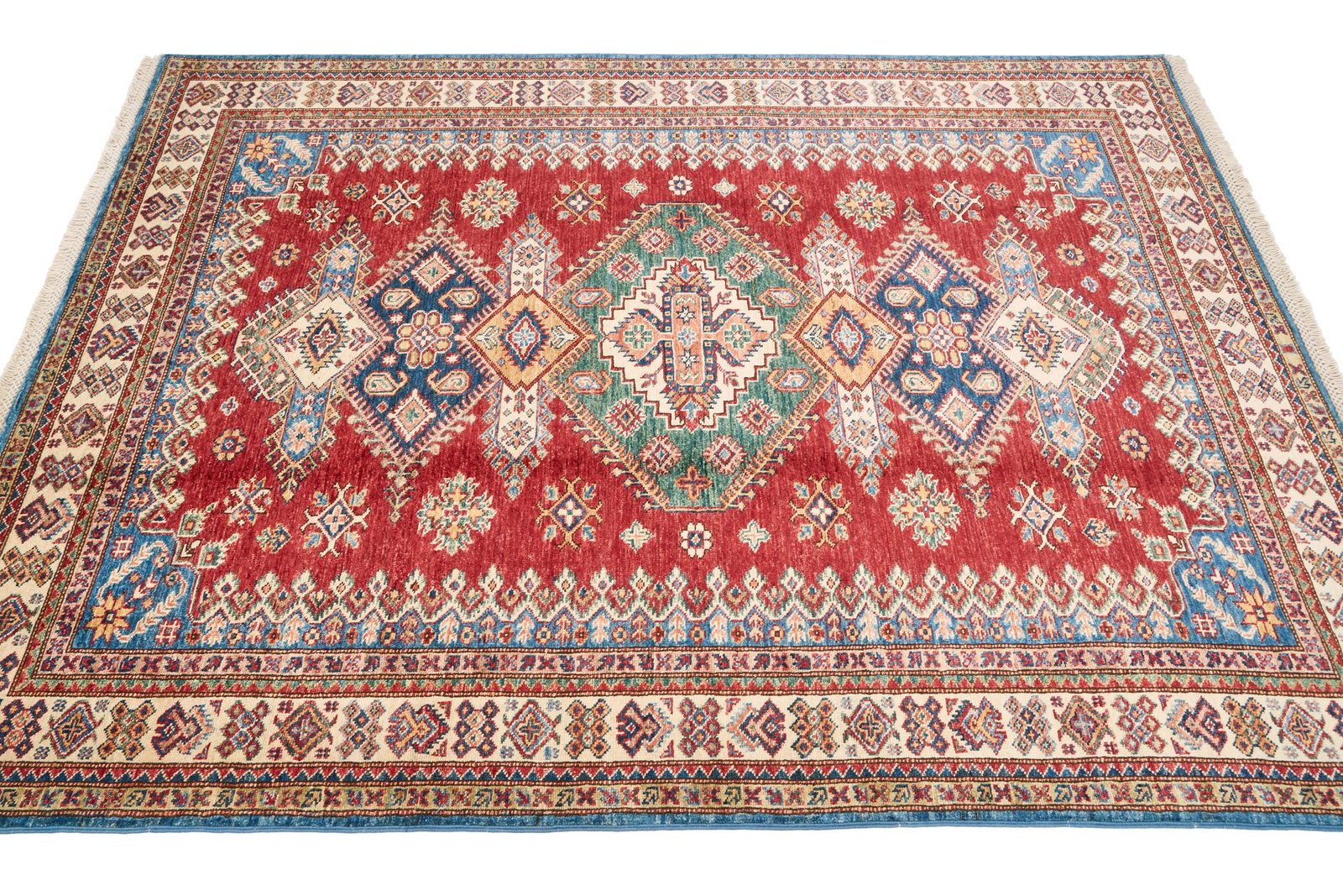 El Dokuma Şirvan Kırmızı Yün ÖÇİS1058