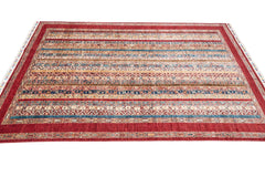 El Dokuma Bahtiyari Kırmızı Yün ÖÇİB1057