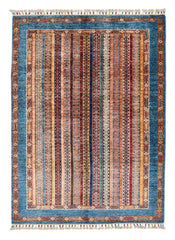 El Dokuma Şal Mavi Yün ÖÇİS1059