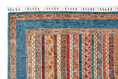 El Dokuma Şal Mavi Yün ÖÇİS1061