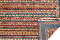 El Dokuma Şal Mavi Yün ÖÇİS1061