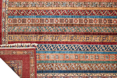 El Dokuma Şal Kırmızı Yün ÖÇİS1062