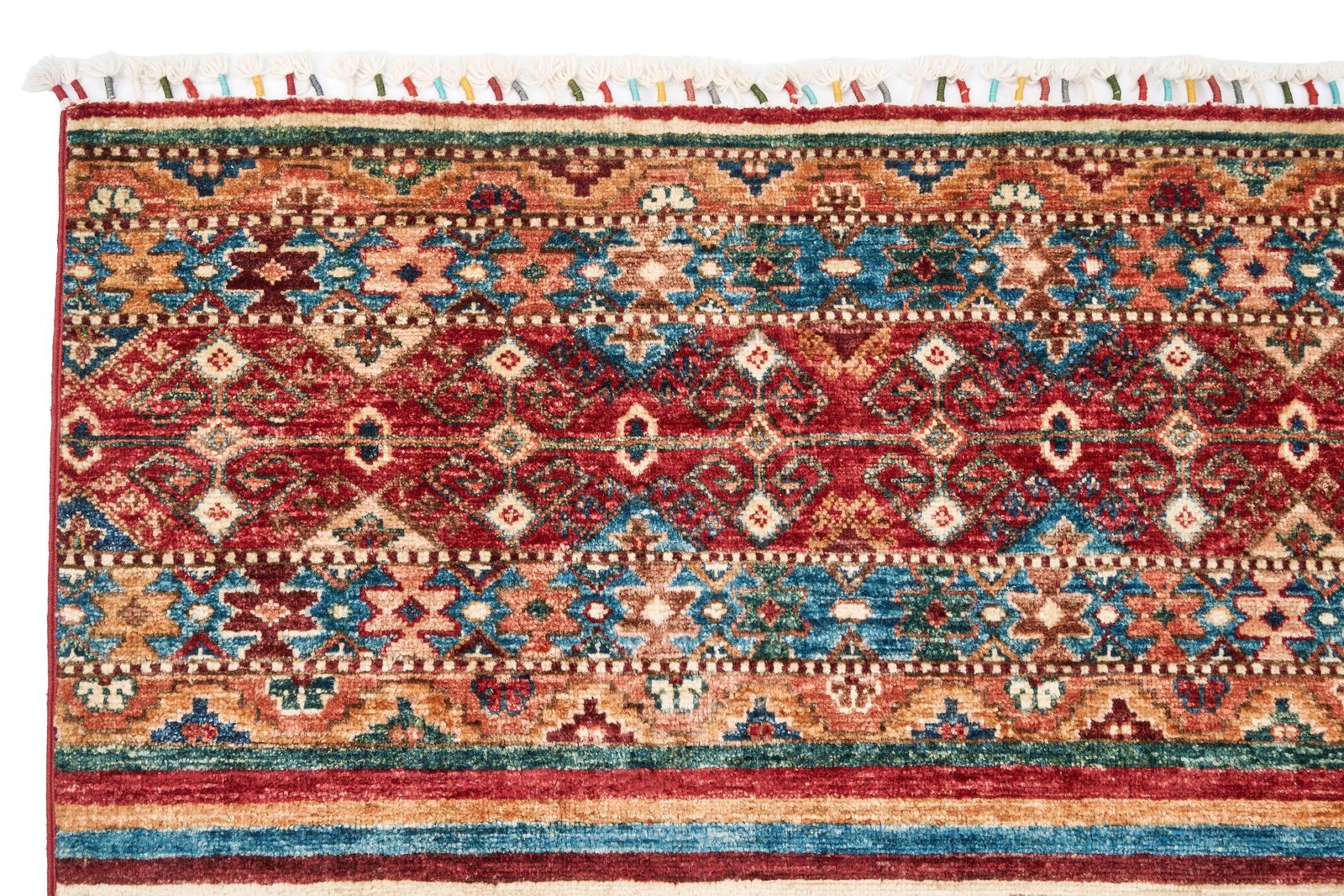 El Dokuma Bahtiyari Çok Renkli Yün ÖÇİB1068