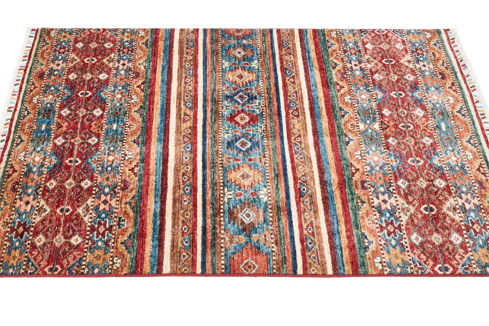 El Dokuma Bahtiyari Çok Renkli Yün ÖÇİB1068