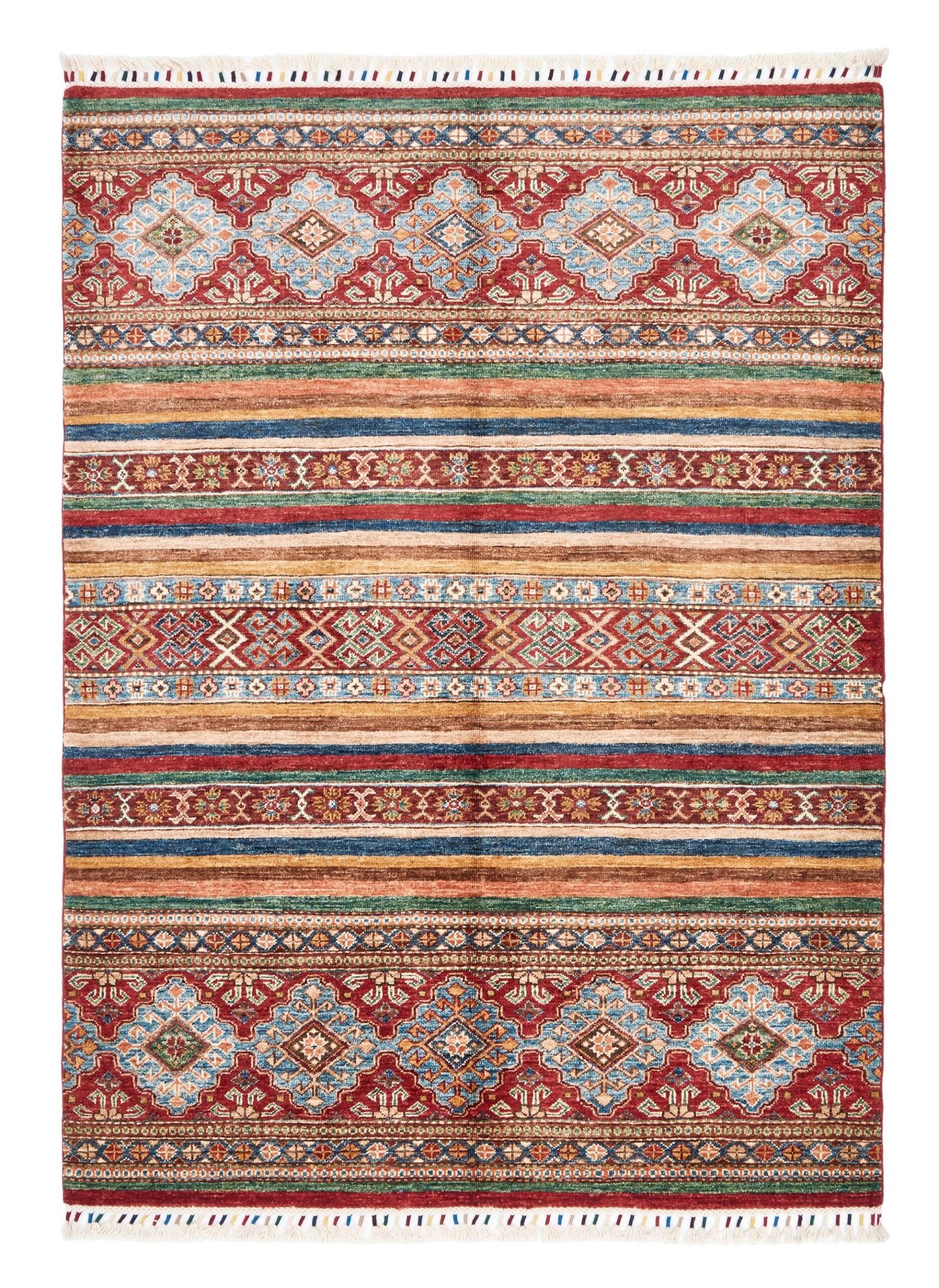 El Dokuma Bahtiyari Çok Renkli Yün ÖÇİB1071