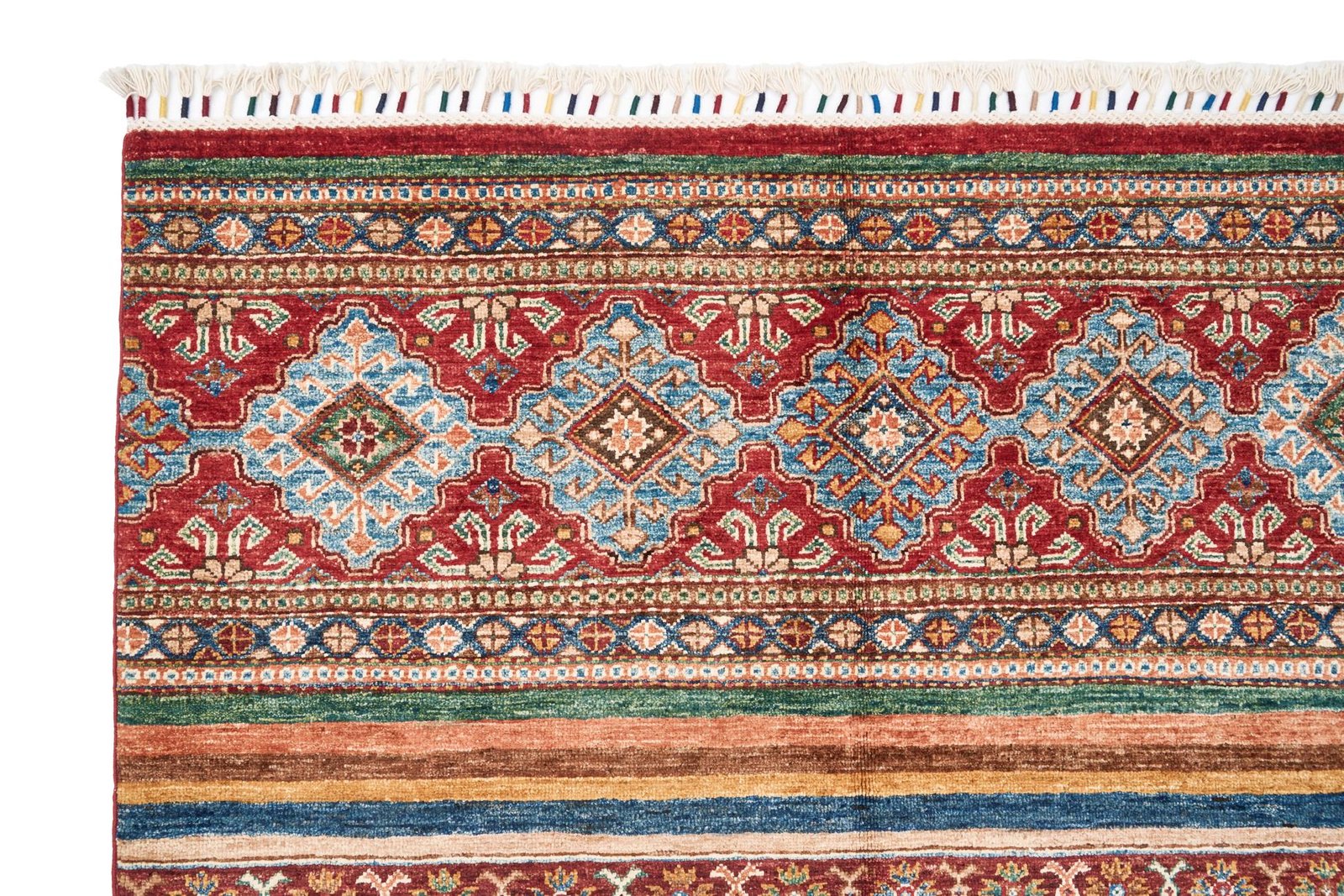 El Dokuma Bahtiyari Çok Renkli Yün ÖÇİB1071