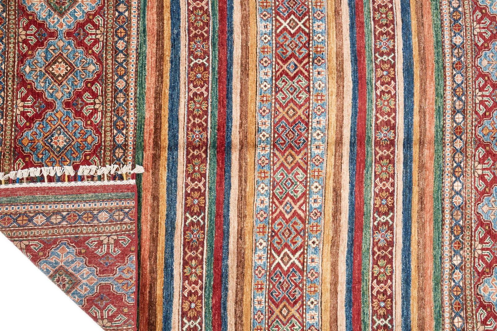 El Dokuma Bahtiyari Çok Renkli Yün ÖÇİB1071