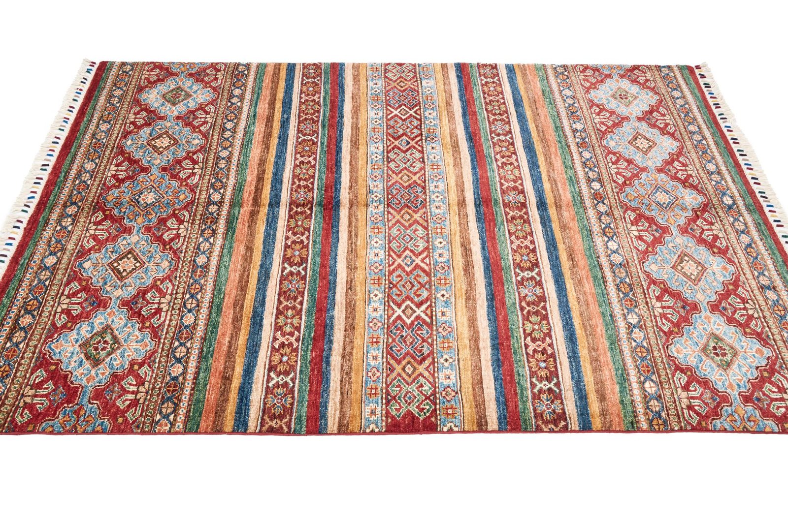 El Dokuma Bahtiyari Çok Renkli Yün ÖÇİB1071