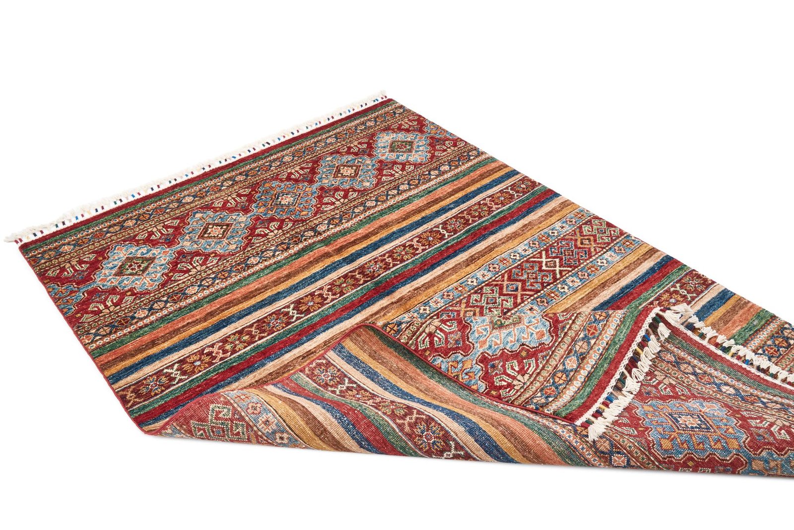 El Dokuma Bahtiyari Çok Renkli Yün ÖÇİB1071