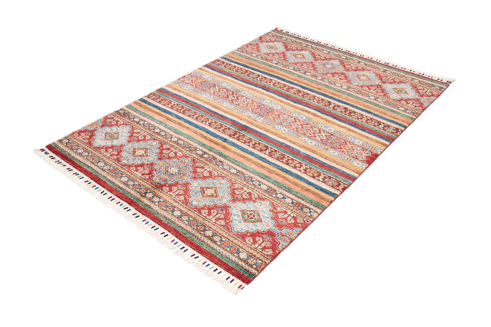 El Dokuma Bahtiyari Çok Renkli Yün ÖÇİB1071