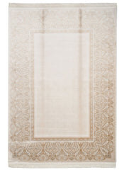 Makine İpek Jumeriah Krem Halı 6189
