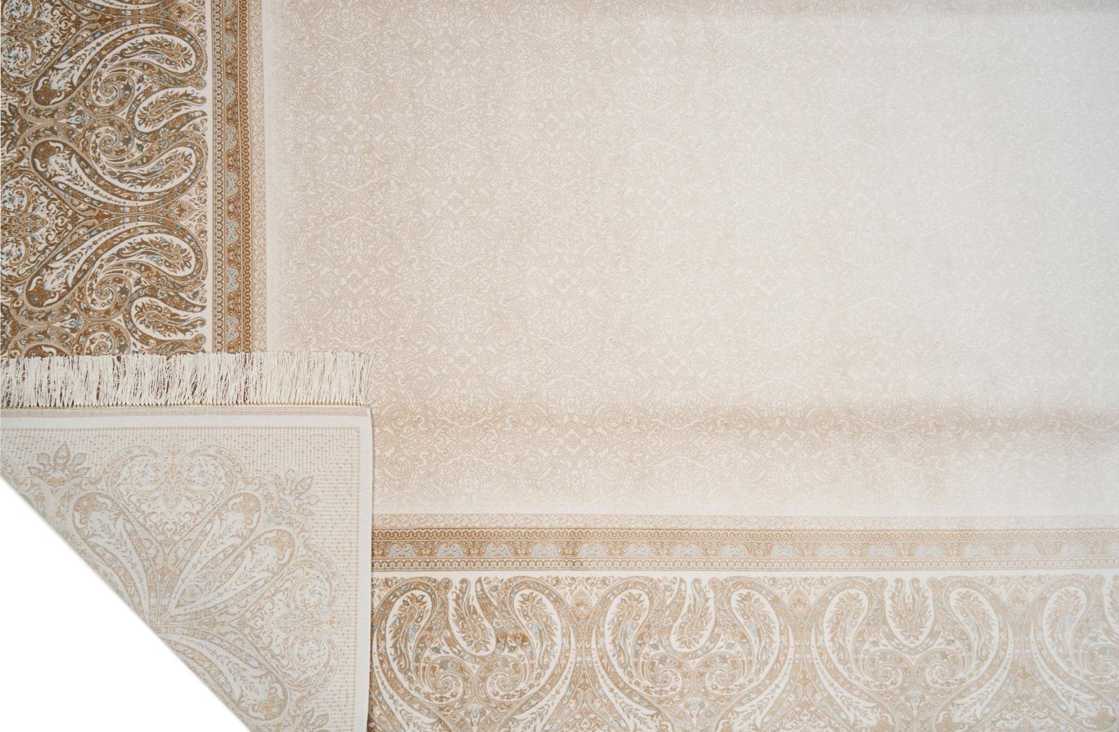 Makine İpek Jumeriah Krem Halı 6189