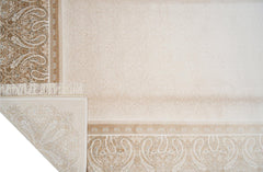 Makine İpek Jumeriah Krem Halı 6189