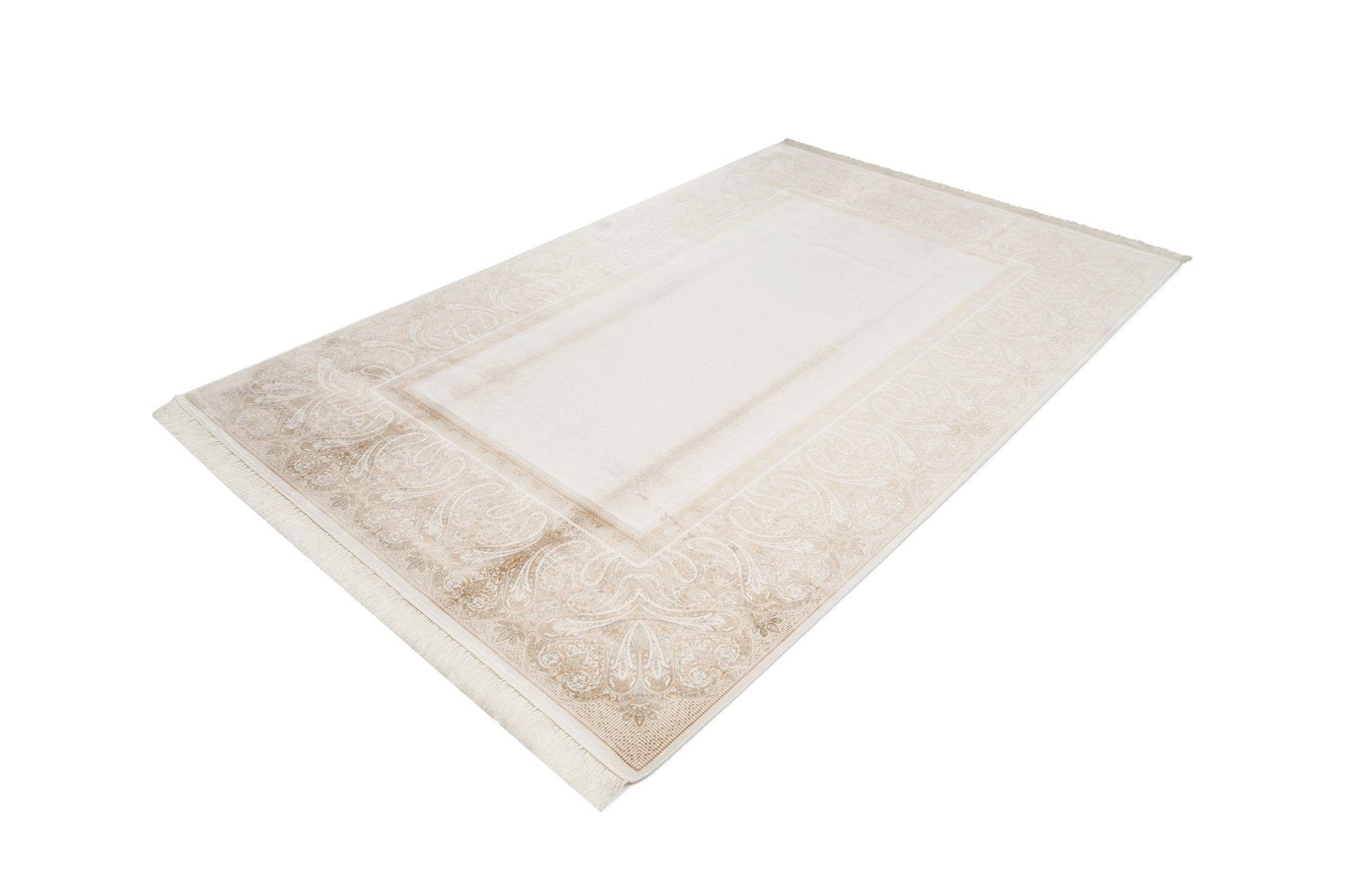 Makine İpek Jumeriah Krem Halı 6189