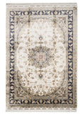 Makine İpek İsfahan Krem Halı ISF04