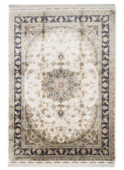 Makine İpek İsfahan Krem Halı ISF04