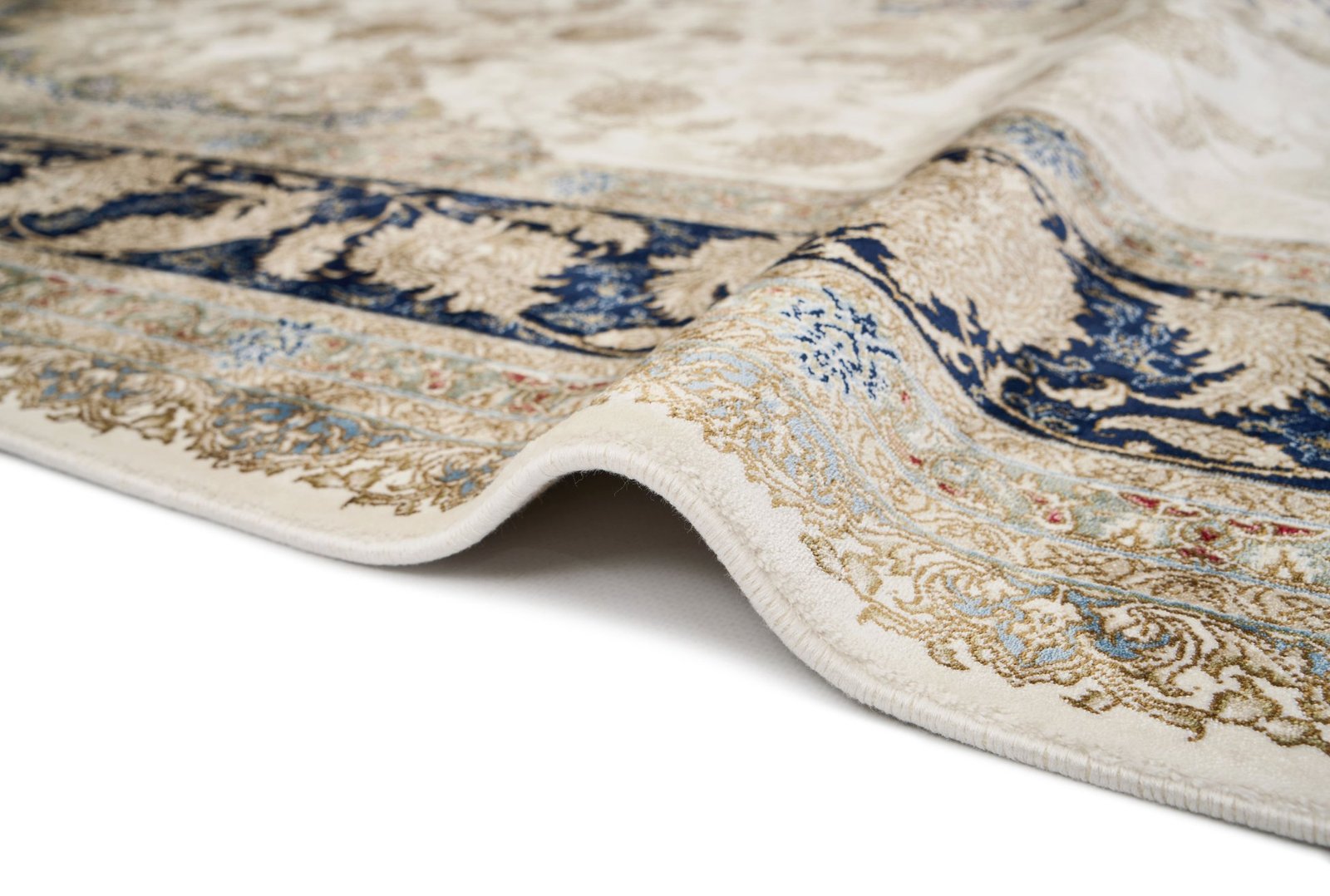 Makine İpek İsfahan Krem Halı ISF04