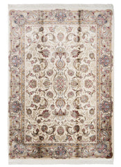 Makine İpek İsfahan Krem Halı ISF01