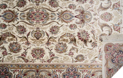 Makine İpek İsfahan Krem Halı ISF01