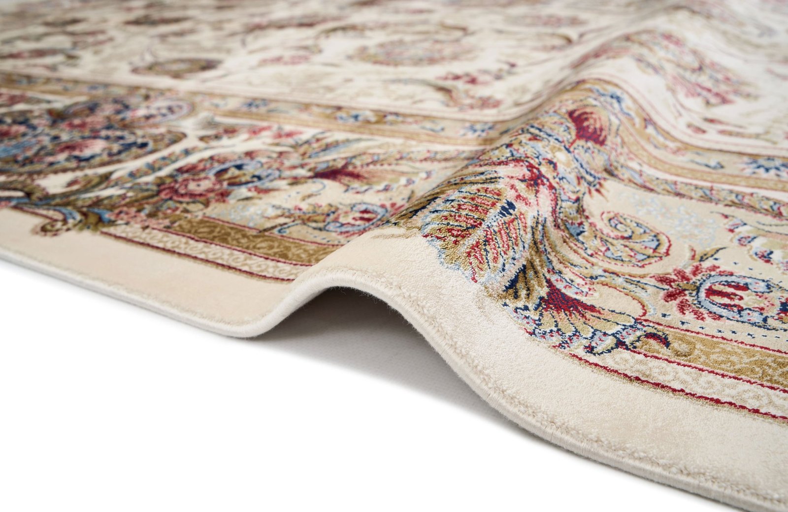 Makine İpek İsfahan Krem Halı ISF01