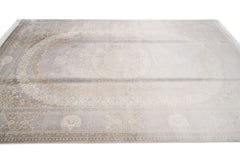 Öğretmenler Halı Makine İpek Jumeirah Gri 6191