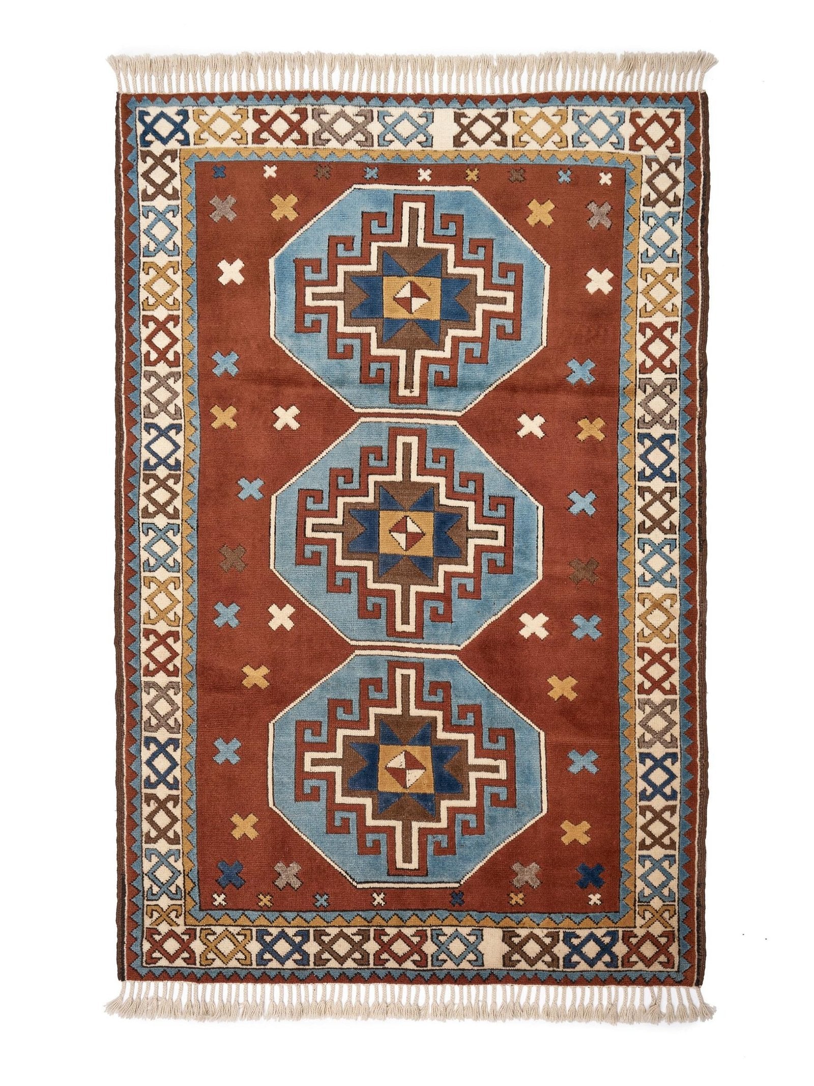 Öğretmenler Halı El Dokuma Seccade Yörük