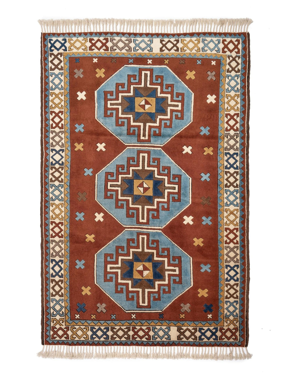 Öğretmenler Halı El Dokuma Seccade Yörük