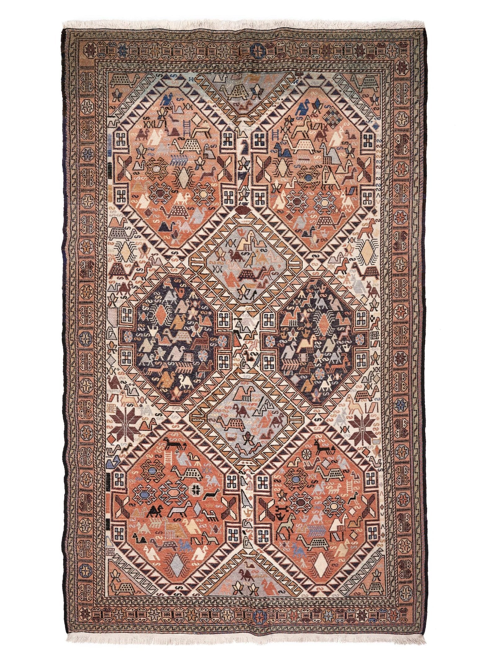 Öğretmenler Halı El Dokuma Sumak Kilim EH