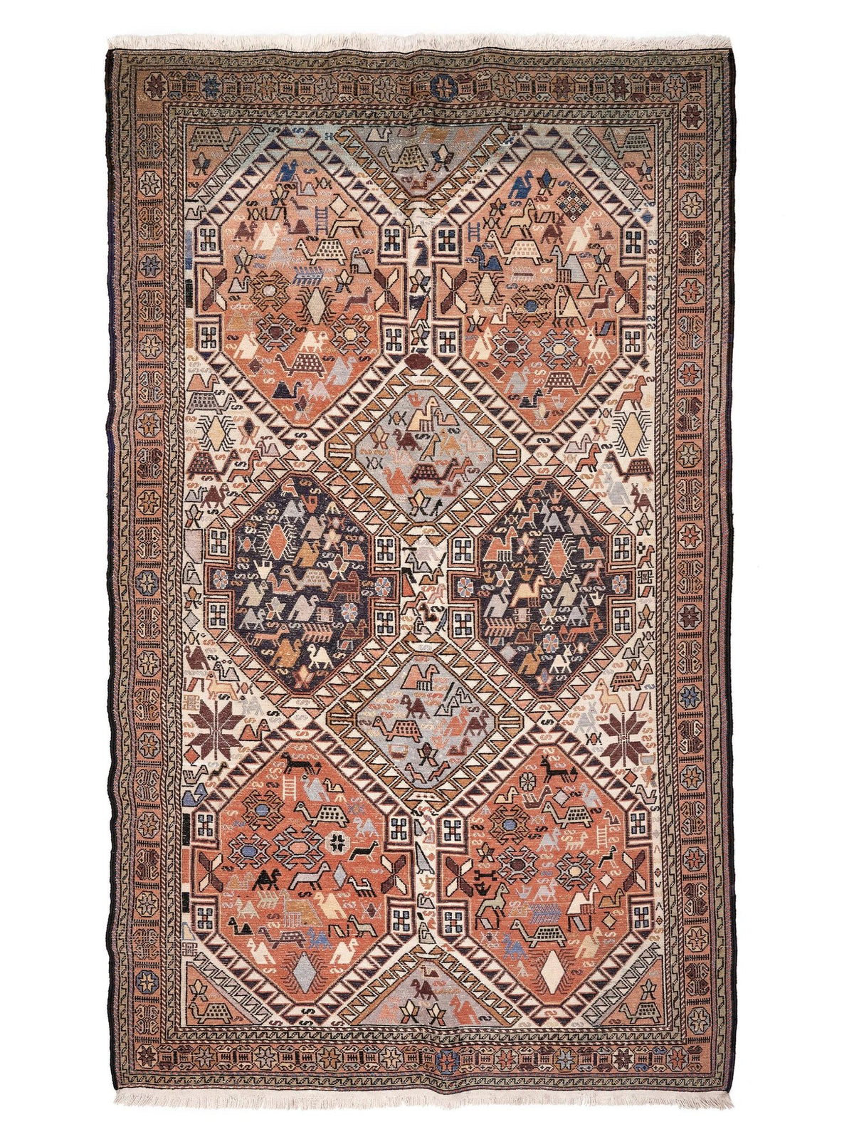 Öğretmenler Halı El Dokuma Sumak Kilim EH