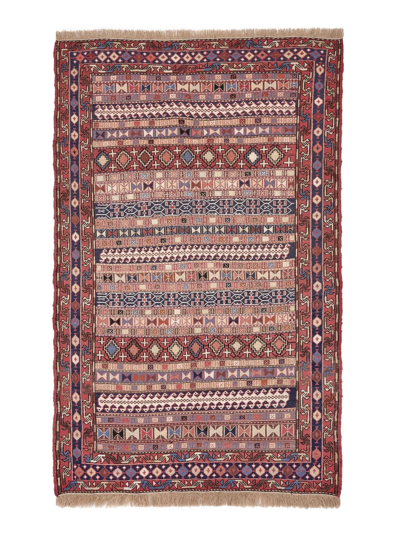 Öğretmenler Halı El Dokuma Seccade Sumak ÖDSS086