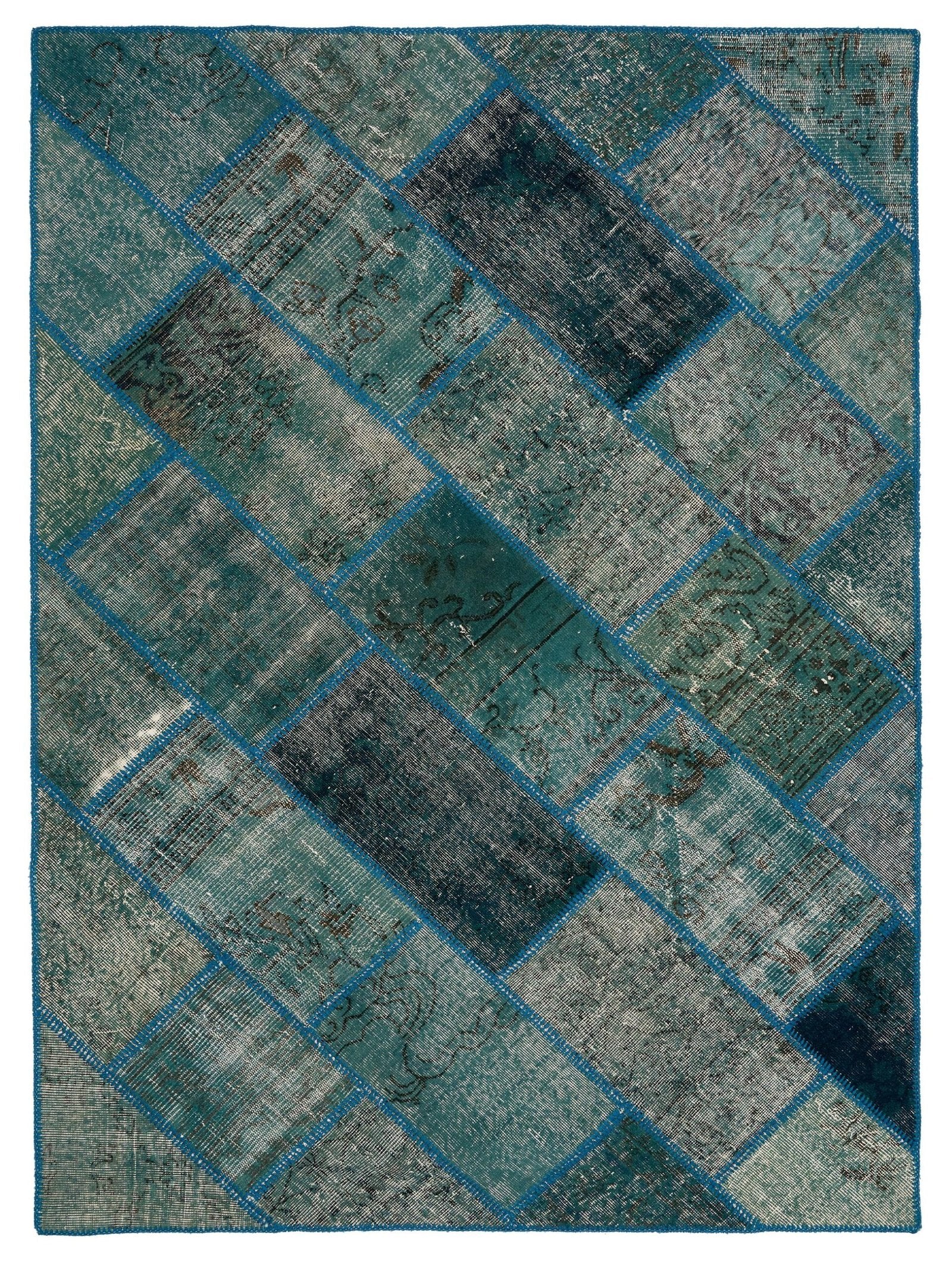 Öğretmenler Halı El Dokuma Apex Patchwork ÖDAP504