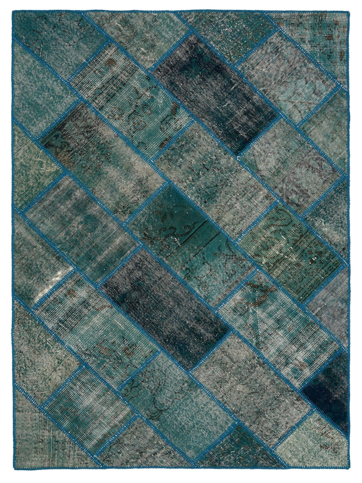 Öğretmenler Halı El Dokuma Apex Patchwork ÖDAP504