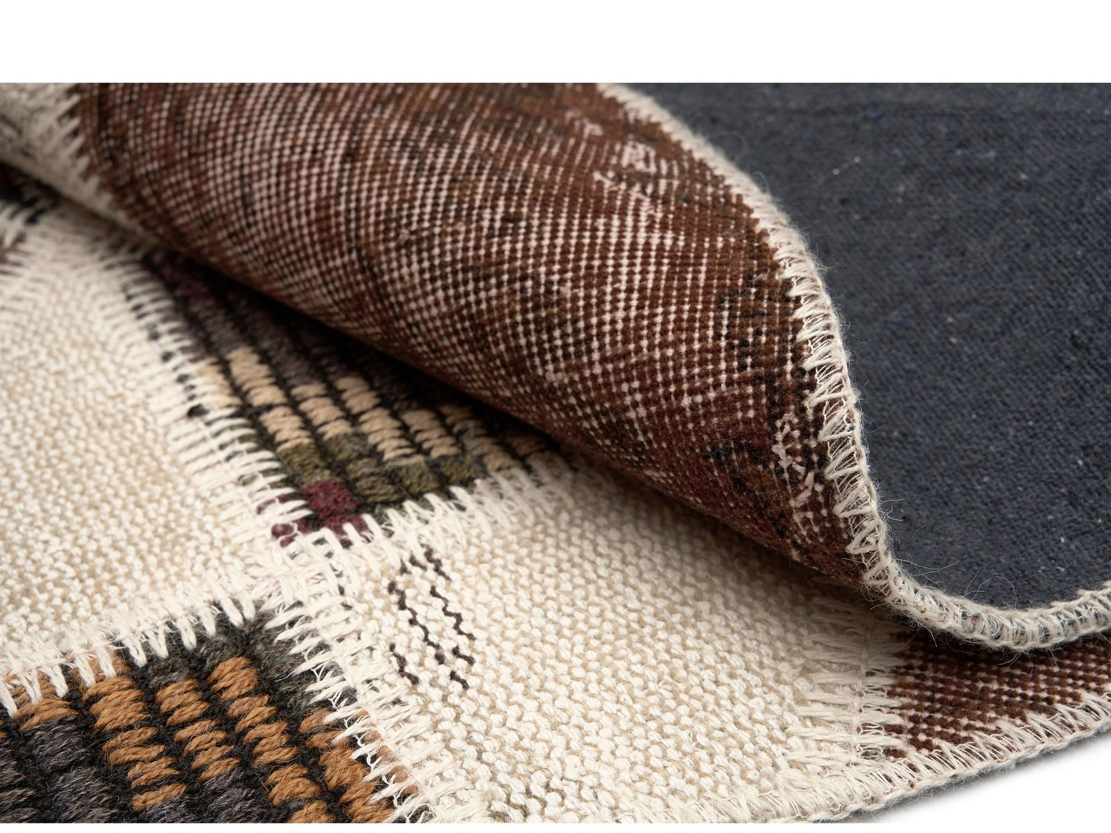 Öğretmenler Halı El Dokuma Pera Patchwork ÖDPP510