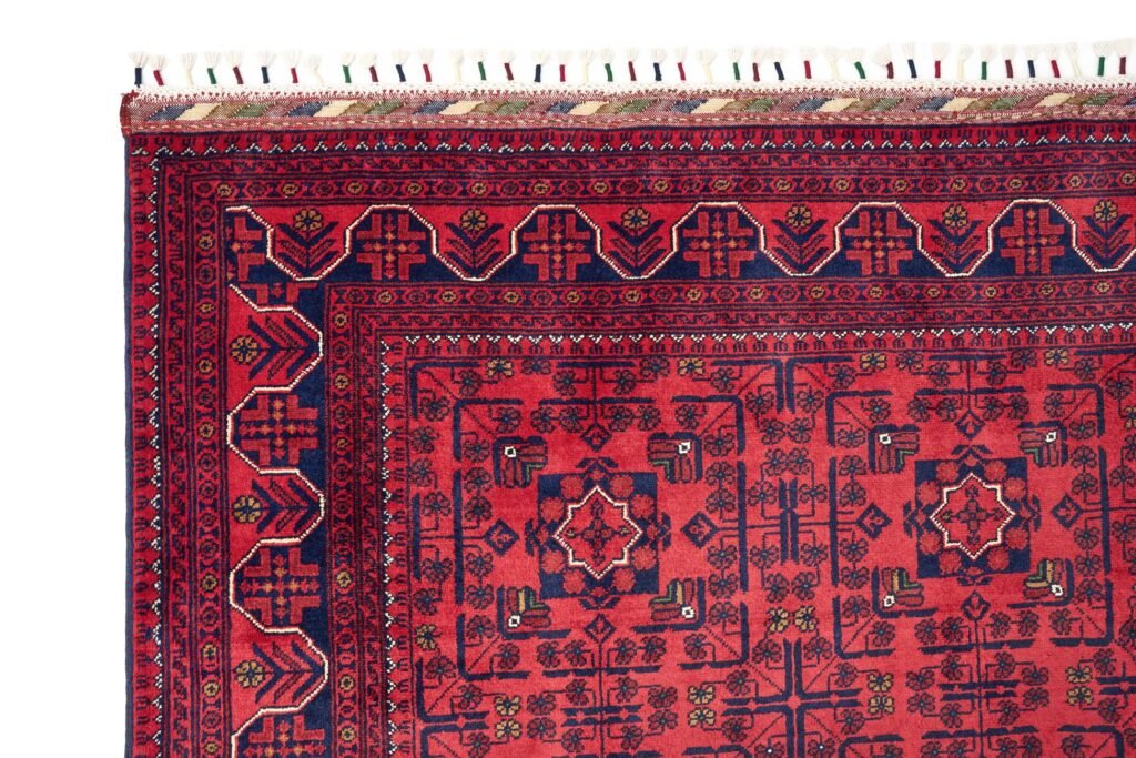 El Dokuma Hamyap Kırmızı Yün ÖÇTH978 - Görsel 7