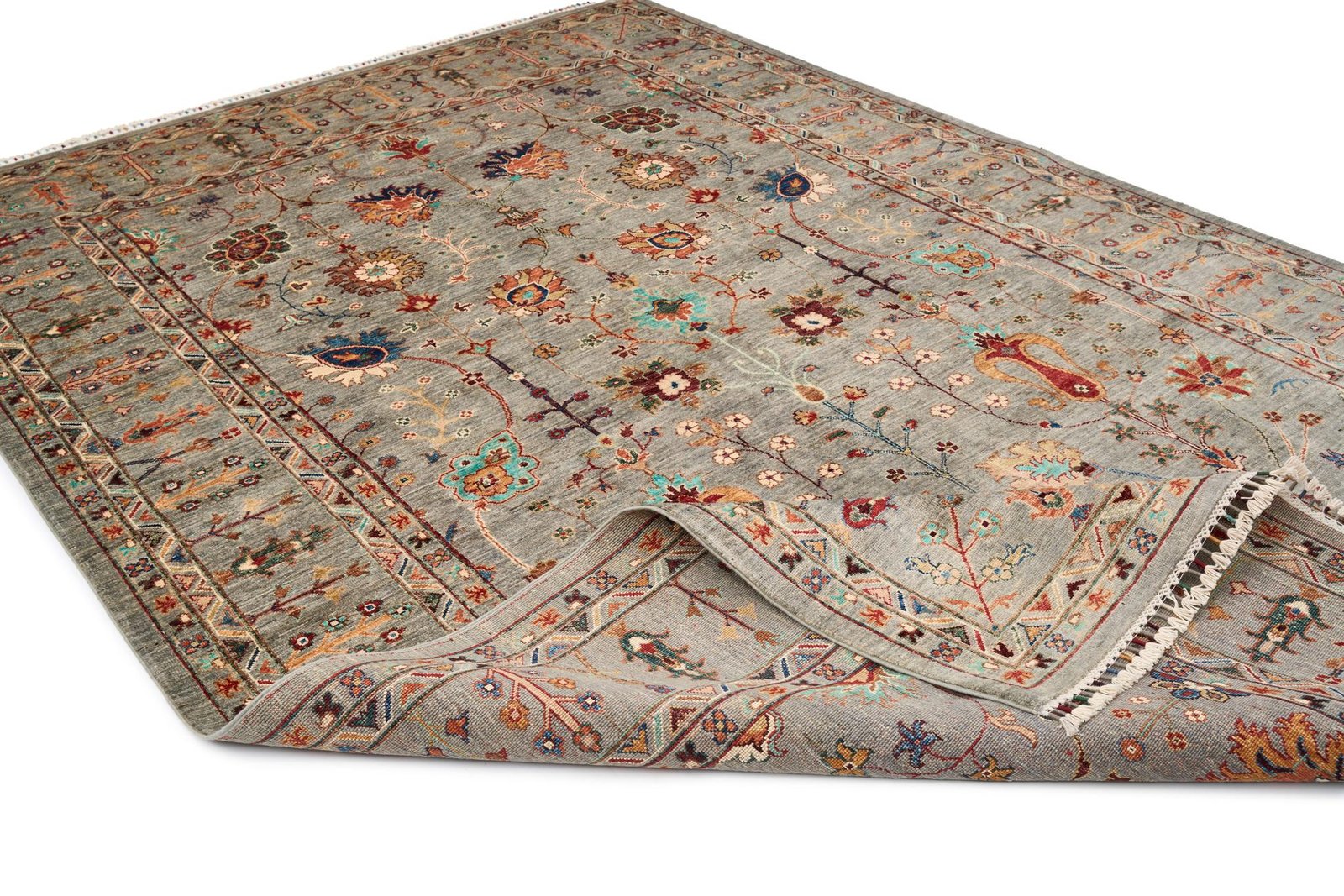 El Dokuma Sultani Taş Gri Yün ÖÇOS1031 7 El Dokuma Sultani Taş Gri Yün ÖÇOS1031 - Görsel 7