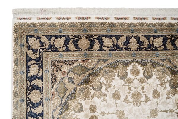Alternative view of Makine İpek İsfahan Krem Halı ISF04