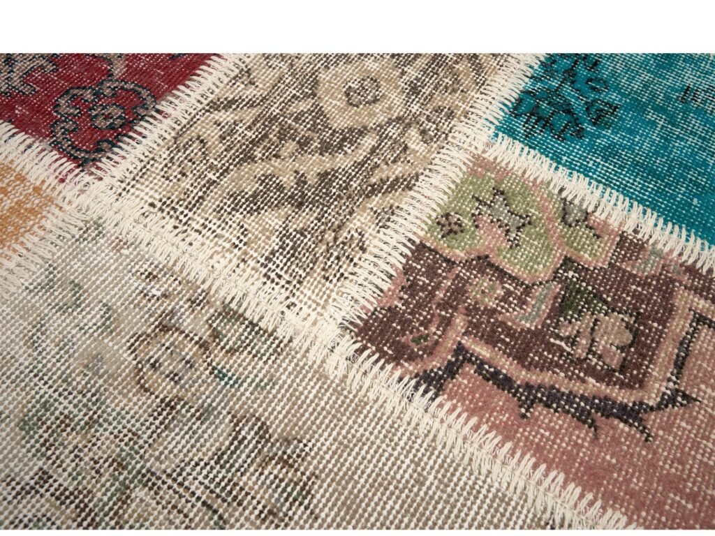 Öğretmenler Halı El Dokuma Pera Patchwork ÖDPP511 - Görsel 3