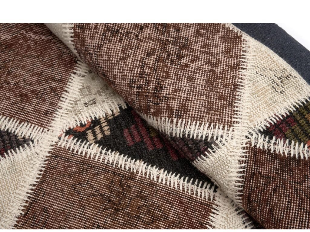 Öğretmenler Halı El Dokuma Pera Patchwork ÖDPP510 - Görsel 4