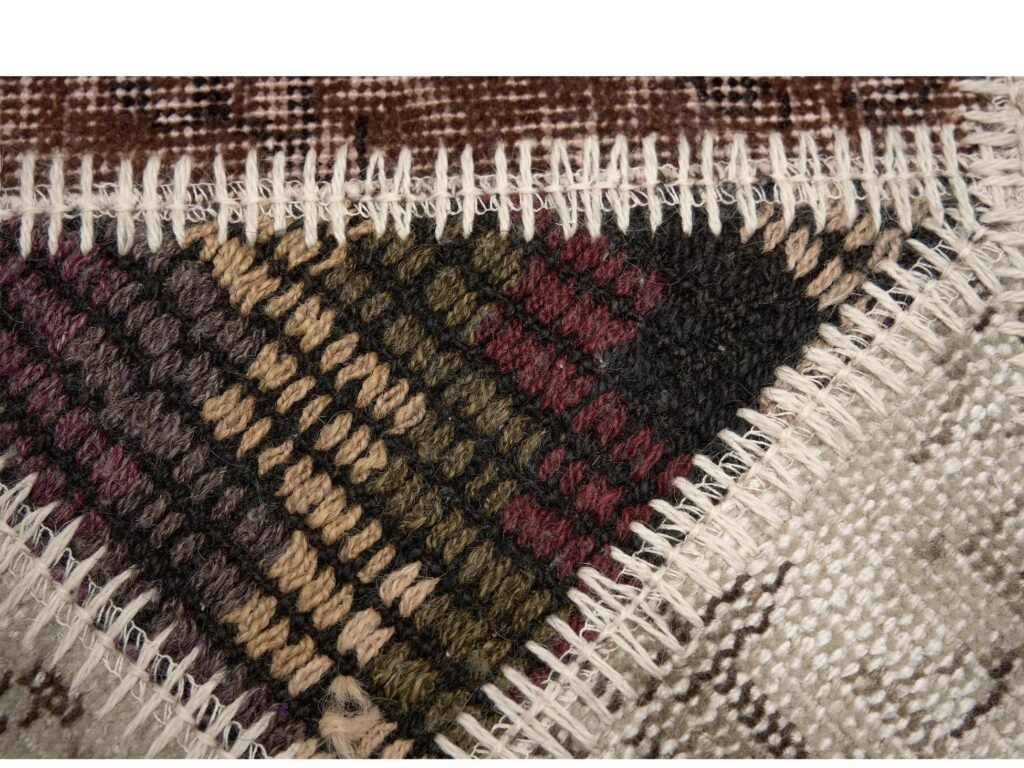 Öğretmenler Halı El Dokuma Pera Patchwork ÖDPP510 - Görsel 6